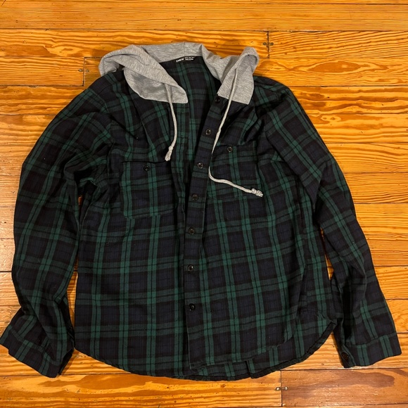 Green and Blue Flannel - Picture 2 of 3
